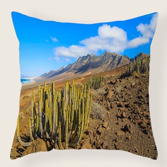 NEW! Urban Outfitters “Cactus Canyon” Pillowcase Cover - Picture 3 of 3